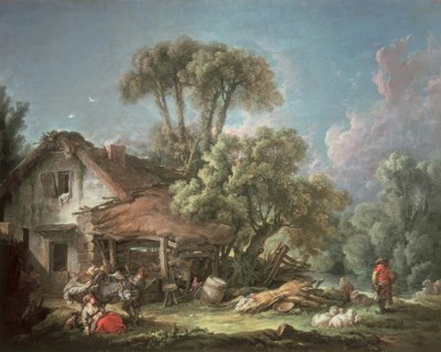The Morning by François Boucher