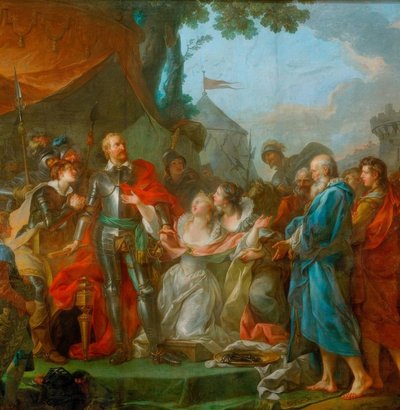 The Arms of France and Navarre by François Boucher
