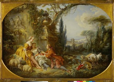 The Charms of Country Life by François Boucher