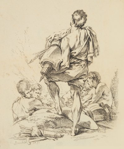New Book of Various Figures, 1751 by François Boucher