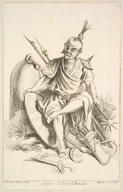 Other Chinese Soldier by François Boucher