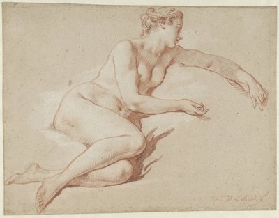 Reclining Female Nude by François Boucher