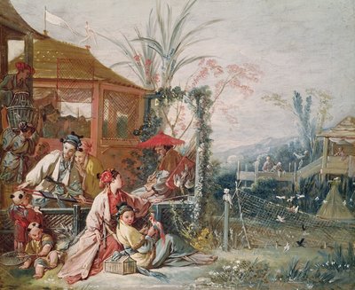 The Chinese Hunt, c.1742 by François Boucher