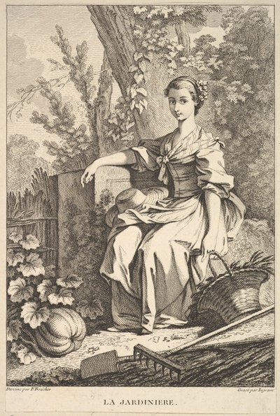 The Gardener by François Boucher