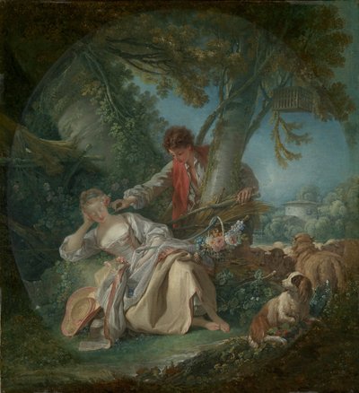 The Interrupted Sleep by François Boucher