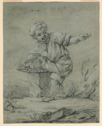 The Youthful Vendor by François Boucher