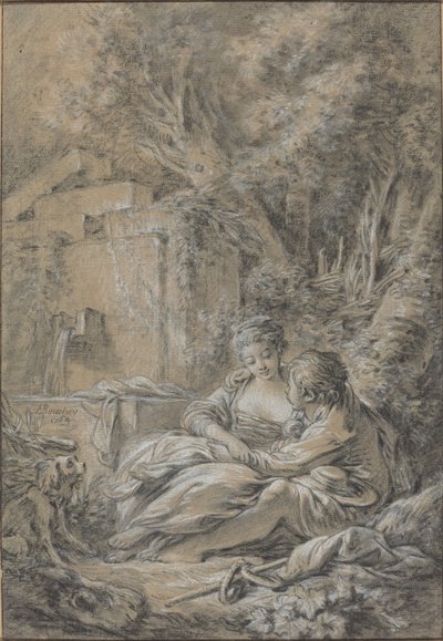 Tête-à-tête by François Boucher