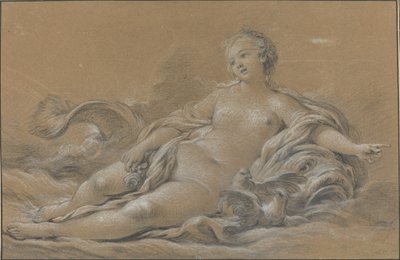 Venus Reclining on a Dolphin by François Boucher