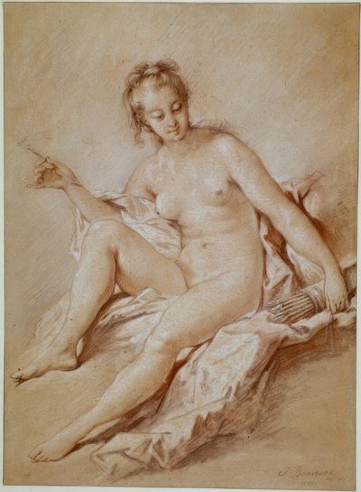 Venus with Arrow and Quiver by François Boucher