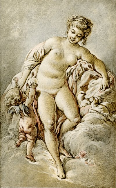 Venus with the Pigeons by François Boucher