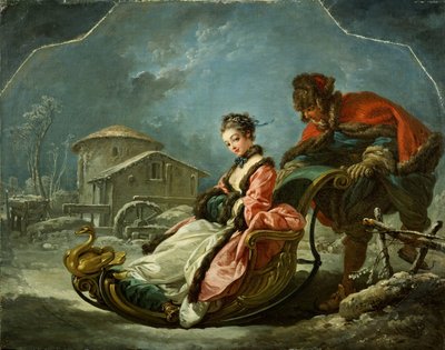 Winter by François Boucher