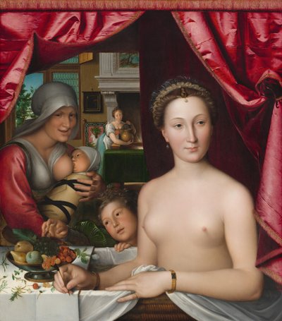 A Lady in Her Bath by François Clouet