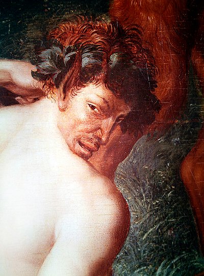 Head of a Satyr, from Diana Bathing by François Clouet