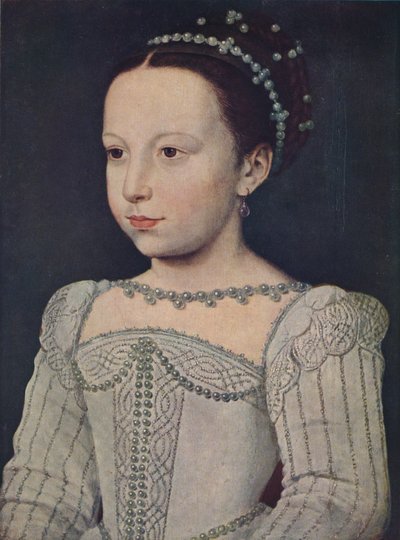 Marguerite de Valois, c1560 by François Clouet