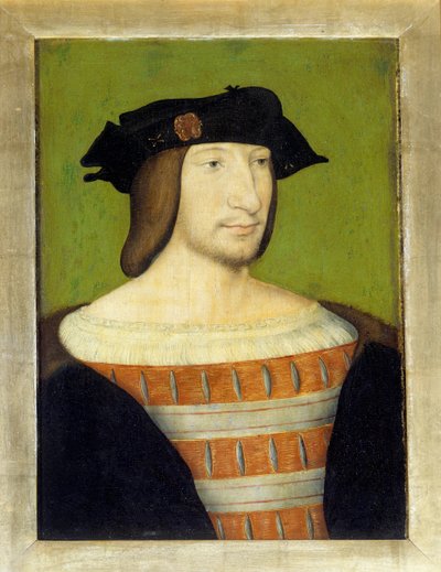 Portrait of Francois I by François Clouet