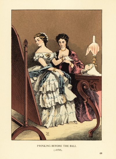 Prinking before the ball by François Courboin