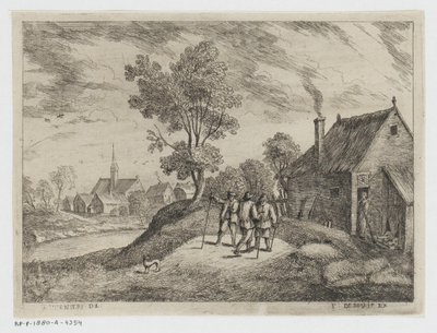 Three Talking Men by François Deroy