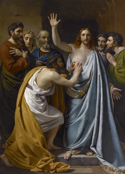 The Incredulity of St. Thomas by François Joseph Navez