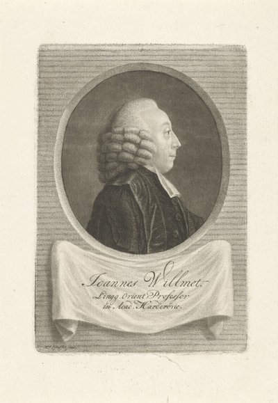 Portrait of Joannes Willmet by François Joseph Pfeiffer (I)