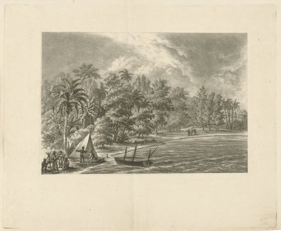 Tropical Landscape by François Joseph Pfeiffer (II)