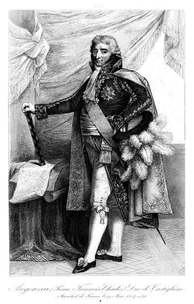 Pierre Augereau 1757-1816, Duke of Castiglione, 1839 by François Pigeot