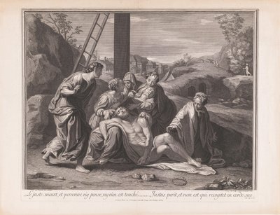 Lamentation by François de Poilly (I)