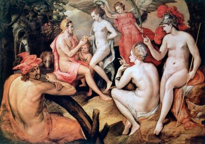 The Judgment of Paris by Frans Floris