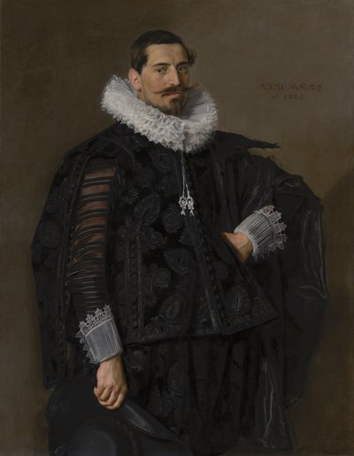 Portrait of Jacob Olycan by Frans Hals