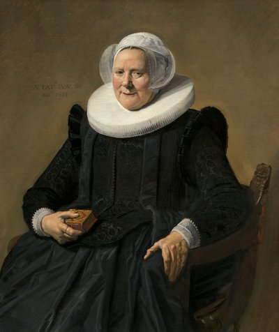 Portrait of an Elderly Lady by Frans Hals