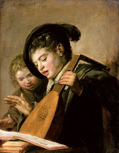 The Singing Boys by Frans Hals