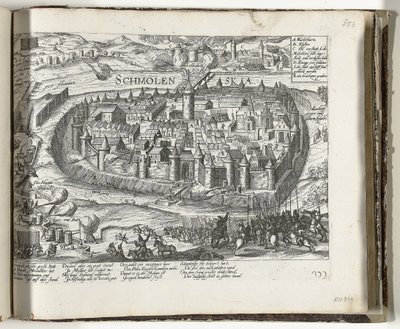The Siege of Smolensk by Frans Hogenberg