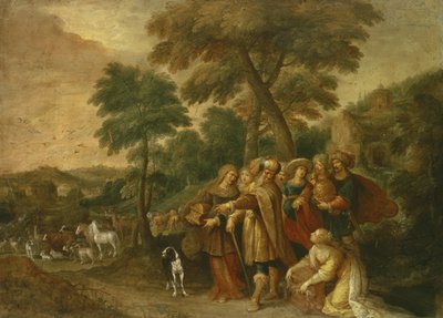 Noah entering the Ark by Frans II Francken