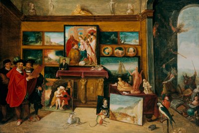 Gallery Interior by Frans II the Younger Francken