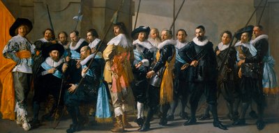 The Meagre Company, 1637 by Frans I Hals