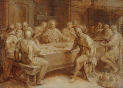 The Last Supper by Frans I Pourbus