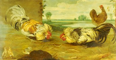 A Cock Fight by Frans Snyders or Snijders