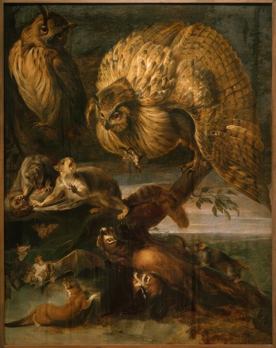 Animals of the Night by Frans Snyders