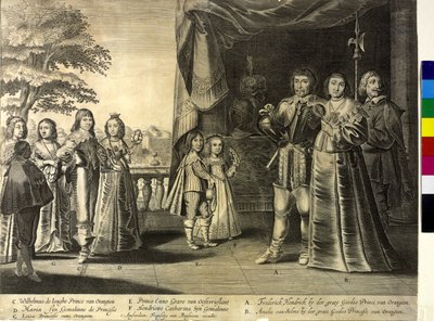 Prince Friedrich Heinrich of Orange (print) by Frans van Beusekom