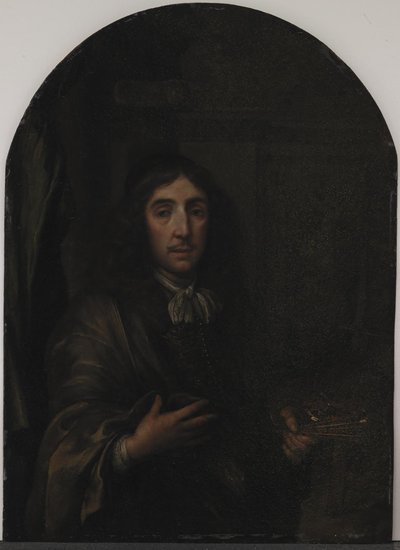 Portrait of a Painter by Frans van I Mieris