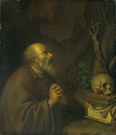 The Hermit by Frans van Mieris (II)