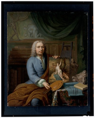 Self-portrait by Frans van the Younger Mieris