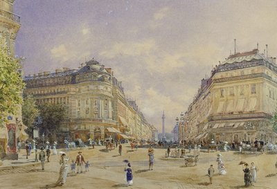 La Rue de la Paix, Paris by Franz Alt