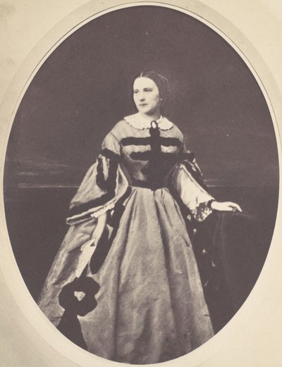 Female Portrait, Standing, Looking Left by Franz Antoine