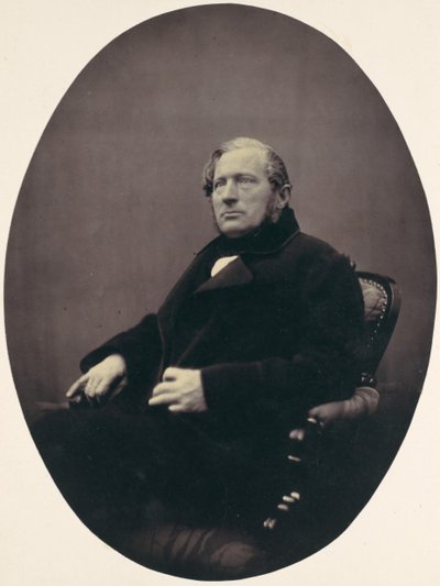 Man Seated in Armchair by Franz Antoine