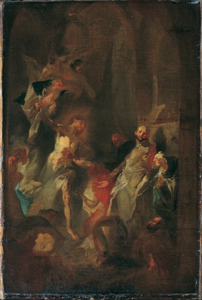 Christ Appears to Saint Thomas by Franz Anton Maulbertsch