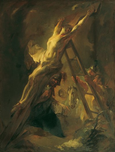 The Raising of the Cross by Franz Anton Maulbertsch