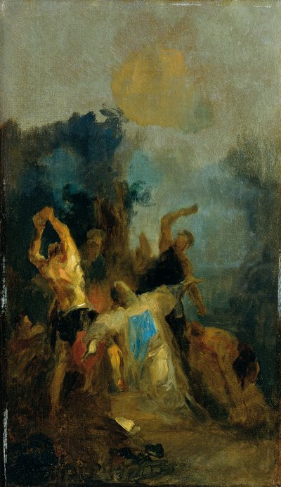 The Stoning of Saint Stephen by Franz Anton Maulbertsch