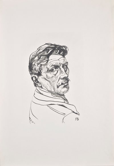 Self-Portrait by Franz Barwig d. Ä.