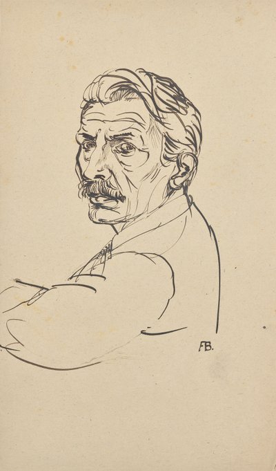 Self-Portrait by Franz Barwig d. Ä.
