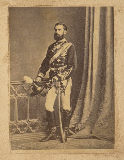 Portrait of Carol I of Romania by Franz Duschek